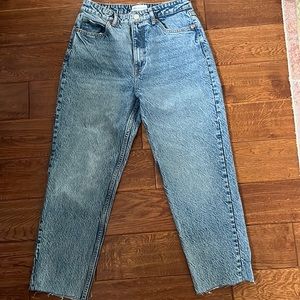 Zara mom jeans